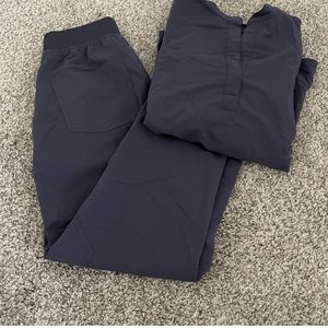 Figs Space Navy Scrub Pants